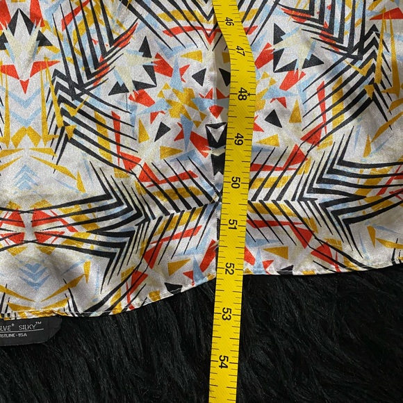 Evolve Colorful Geometric Pattern‎ Scarf Polysilk - Picture 14 of 15